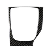 Adesivo decorativo C per telaio cambio manuale con guida a destra in fibra di carbonio per auto per Mazda Axela 2017-2018, Right Drive Manual Gear Frame C