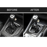 Adesivo decorativo fibra di carbonio per Mazda Axela 2017-2018
