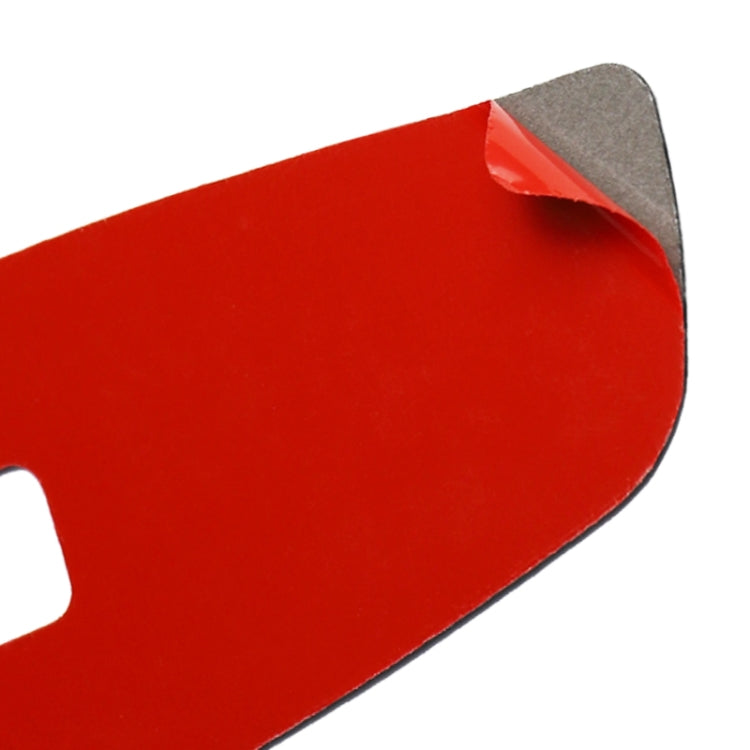 Adesivo decorativo per pannello alzacristalli per finestrino con guida a sinistra in fibra di carbonio per Mazda Axela 2014/2017-2018, Left Drive Window Lift Panel