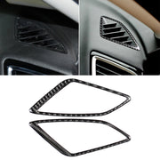 Adesivo decorativo per uscita aria strumento in fibra di carbonio per Mazda Axela 2014/2017-2018, Instrument Air Outlet