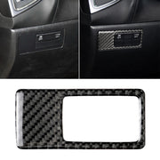 Adesivo decorativo per telaio di regolazione fari in fibra di carbonio per auto per Mazda Axela 2014/2017-2018, guida a sinistra, Headlight Adjustment Frame (A)