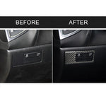 Adesivo decorativo per telaio di regolazione fari in fibra di carbonio per auto per Mazda Axela 2014/2017-2018, guida a sinistra, Headlight Adjustment Frame (A)