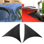 Labbro spoiler laterale posteriore in fibra di carbonio Mazda Axe