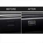 Adesivo decorativo per scatola portaoggetti per sedile passeggero anteriore in fibra di carbonio per auto per Mazda Axela 2017-2018, Front Passenger Seat Storage Box