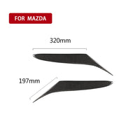 Sopracciglio leggero in fibra di carbonio per auto per Mazda RX-8 Coupé 2004-2008, For Mazda RX-8