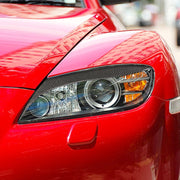 Sopracciglio leggero in fibra di carbonio per auto per Mazda RX-8 Coupé 2004-2008, For Mazda RX-8