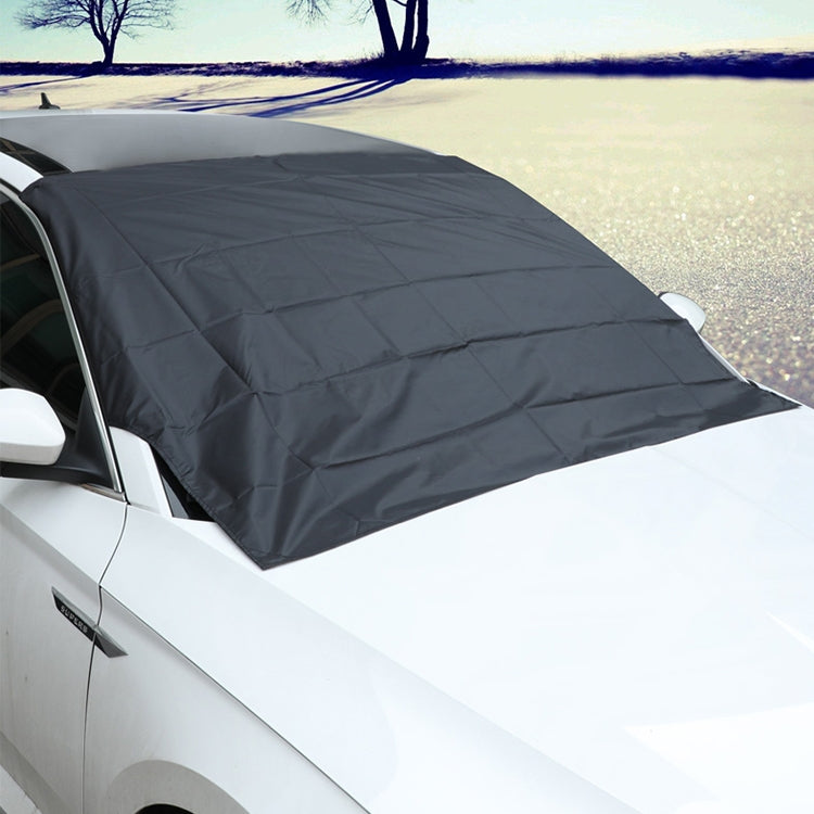 Auto 210D Colla vinilica Tessuto Oxford Magnete Scudo neve Parabrezza anteriore Parasole Isolamento antigelo, Dimensioni: 215 cm x 155 cm, Size: 215cm x 155cm