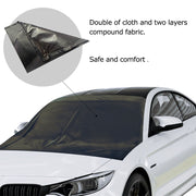 Auto 210D Colla vinilica Tessuto Oxford Magnete Scudo neve Parabrezza anteriore Parasole Isolamento antigelo, Dimensioni: 215 cm x 155 cm, Size: 215cm x 155cm