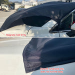 Auto 210D Colla vinilica Tessuto Oxford Magnete Scudo neve Parabrezza anteriore Parasole Isolamento antigelo, Dimensioni: 215 cm x 155 cm, Size: 215cm x 155cm