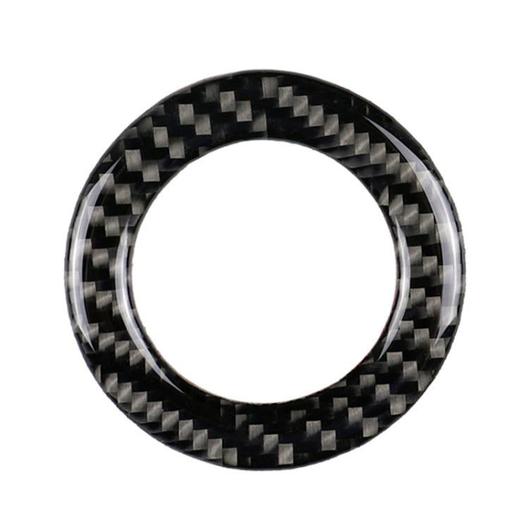 Adesivo decorativo per anello volante in fibra di carbonio per auto per Volkswagen, Steering Wheel Ring