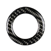 Adesivo decorativo per anello volante in fibra di carbonio per auto per Volkswagen, Steering Wheel Ring