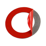 Adesivo decorativo per anello volante in fibra di carbonio per auto per Volkswagen, Steering Wheel Ring