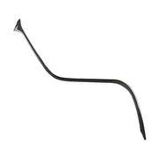 Adesivo decorativo con striscia S per controllo centrale in fibra di carbonio per auto per Toyota Camry di ottava generazione 2018-2019, guida a sinistra, Central Control S Strip