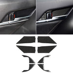 Adesivo decorativo fibra di carbonio per Toyota Camry 2018-2019