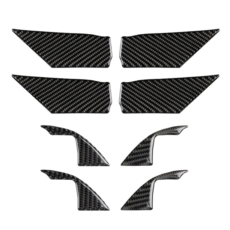 Adesivo decorativo fibra di carbonio per Toyota Camry 2018-2019