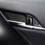 Adesivo decorativo fibra di carbonio per Toyota Camry 2018-2019