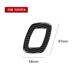 Adesivo fibra di carbonio per regolazione sedile Toyota Camry 201