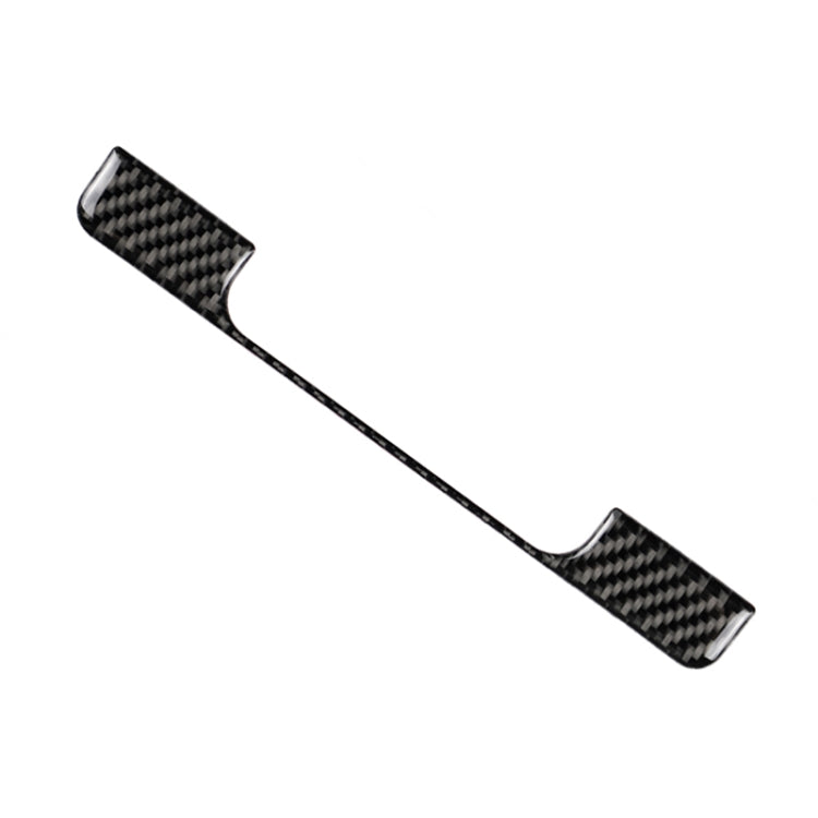 Adesivo decorativo per telaio della scatola portaoggetti per auto in fibra di carbonio per Toyota Camry di ottava generazione 2018-2019, Storage Box Frame
