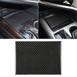 Adesivo decorativo per scatola portaoggetti per auto in fibra di carbonio per Toyota Camry di ottava generazione 2018-2019, Storage Box