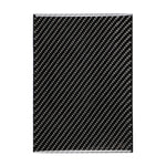 Adesivo decorativo per scatola portaoggetti per auto in fibra di carbonio per Toyota Camry di ottava generazione 2018-2019, Storage Box