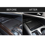 Adesivo decorativo per scatola portaoggetti per auto in fibra di carbonio per Toyota Camry di ottava generazione 2018-2019, Storage Box