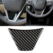 Adesivo decorativo per volante in fibra di carbonio per auto per Toyota Camry di ottava generazione 2018-2019, Steering Wheel