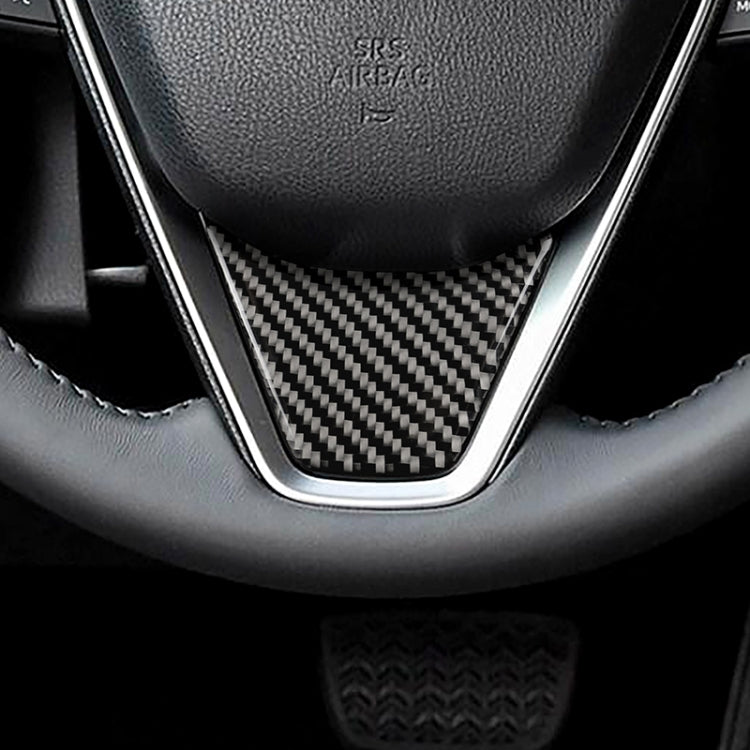 Adesivo volante in fibra di carbonio per Toyota Camry 2018-2019