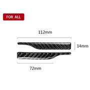 2 PCS Auto In Fibra di Carbonio Specchietto retrovisore Anti-collisione Striscia di Protezione Protezioni Trim Adesivi per Toyota Ottava Generazione Camry 2018-2019, Rearview Mirror