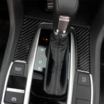 Adesivo decorativo per pannello di posizione del cambio in fibra di carbonio per auto per Honda Civic di decima generazione 2016-2019, Gear Position Pane