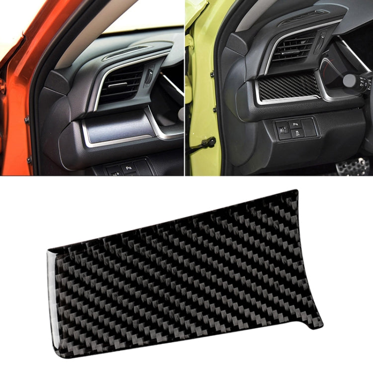 Adesivo decorativo fibra di carbonio per Honda Civic 2016-2019