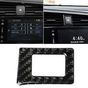 Adesivo decorativo con doppio telaio flash in fibra di carbonio per auto per Honda Civic di decima generazione 2016-2019, Double Flash Frame