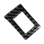 Adesivo decorativo con doppio telaio flash in fibra di carbonio per auto per Honda Civic di decima generazione 2016-2019, Double Flash Frame