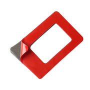 Adesivo decorativo con doppio telaio flash in fibra di carbonio per auto per Honda Civic di decima generazione 2016-2019, Double Flash Frame