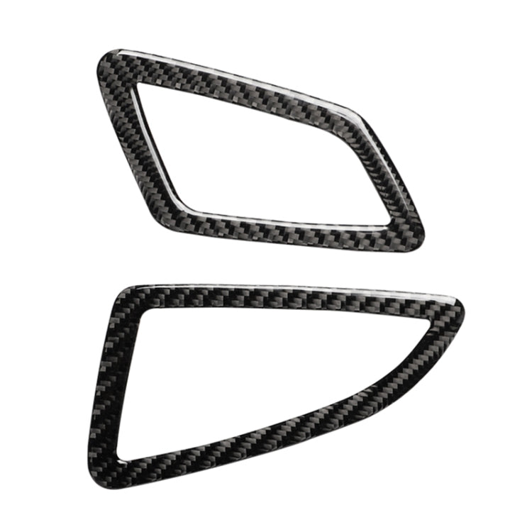 Adesivo decorativo per presa d'aria per strumento di guida a sinistra in fibra di carbonio per auto per Honda Civic di decima generazione 2016-2019, Instrument Air Outlet