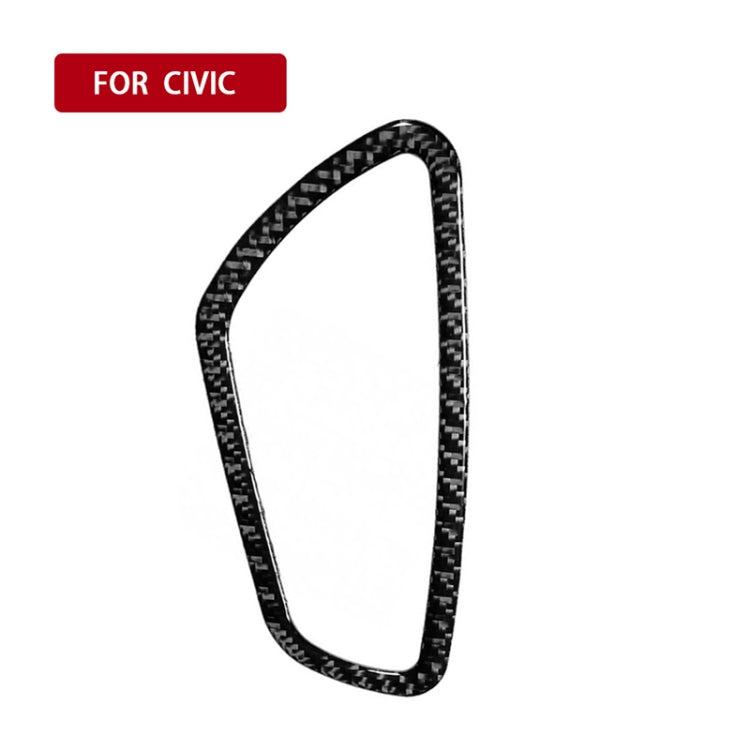 Adesivo fibra di carbonio interno porta Honda Civic 2016-2019