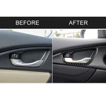 Adesivo fibra di carbonio interno porta Honda Civic 2016-2019