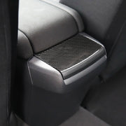 Adesivo decorativo per copertura articoli vari posteriori in fibra di carbonio per Honda Civic di decima generazione 2016-2019, Rear Sundries Cover