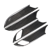 Adesivo decorativo per pannello da polso con maniglia interna per porta in fibra di carbonio per auto per Cadillac XT5 2016-2017, Door Inner Handle Wrist