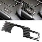 Adesivo decorativo per pannello di posizione del cambio in fibra di carbonio per auto per Cadillac XT5 2016-2017, guida a sinistra, Gear Position