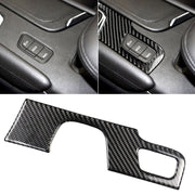 Adesivo decorativo per pannello di posizione del cambio in fibra di carbonio per auto per Cadillac XT5 2016-2017, guida a sinistra, Gear Position