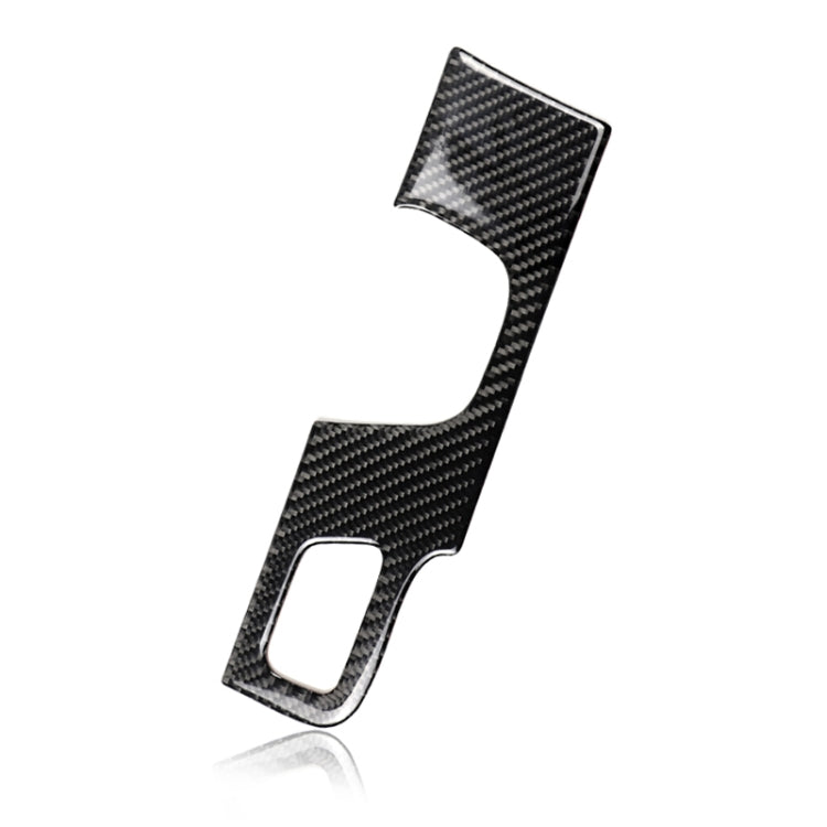 Adesivo decorativo per pannello di posizione del cambio in fibra di carbonio per auto per Cadillac XT5 2016-2017, guida a sinistra, Gear Position