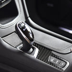 Adesivo decorativo per pannello di posizione del cambio in fibra di carbonio per auto per Cadillac XT5 2016-2017, guida a sinistra, Gear Position