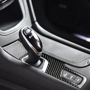 Adesivo decorativo per pannello di posizione del cambio in fibra di carbonio per auto per Cadillac XT5 2016-2017, guida a sinistra, Gear Position