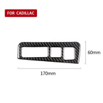 Adesivo decorativo in fibra di carbonio per interruttore fari Cad