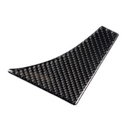 Adesivo decorativo triangolo guida principale in fibra di carbonio per auto per Cadillac XT5 2016-2017, guida a sinistra, Main Driving Triangle