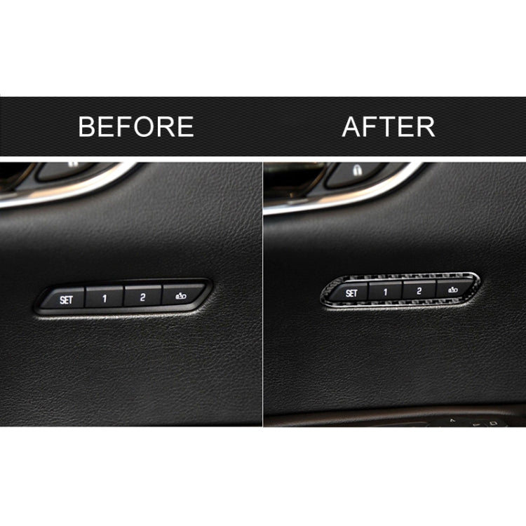 Adesivo decorativo fibra di carbonio per Cadillac XT5 2016-2017