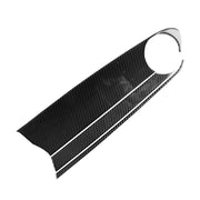 Adesivo decorativo per pannello di controllo centrale del passeggero anteriore in fibra di carbonio per auto 3 in 1 per Chevrolet Camaro 2017-2019, guida a sinistra, Front Passenger Central Control