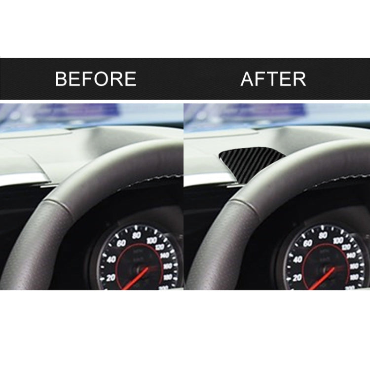 Adesivo decorativo per cruscotto in fibra di carbonio per auto per Chevrolet Camaro 2017-2019, Dashboard