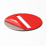 Adesivo decorativo con logo sul volante in fibra di carbonio per auto per Chevrolet Camaro 2017-2019, Steering Wheel Logo