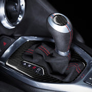 Adesivo decorativo per telaio ingranaggi in fibra di carbonio per auto 2 in 1 per Chevrolet Camaro 2017-2019, Gear Frame